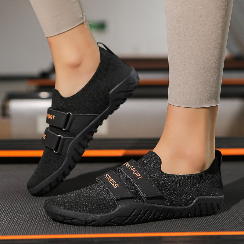 New indoor treadmill shoes non-slip lightweight easy accompanying squat hard pull shoes weight training fitness shoes soft bottom