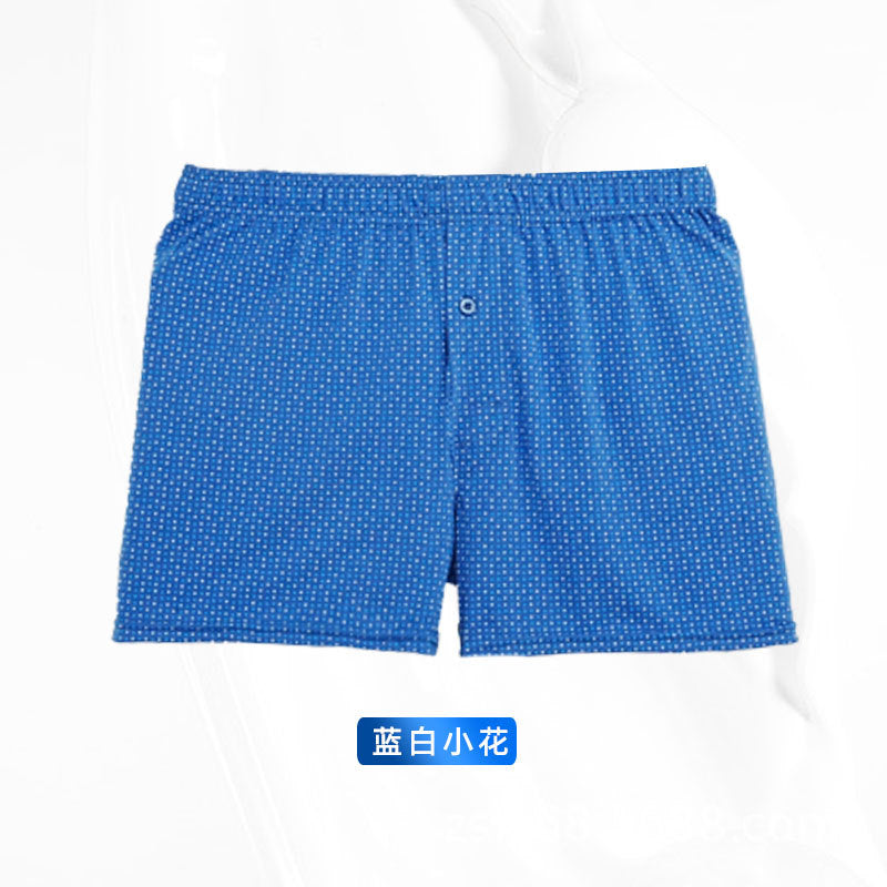 in stock Loose Arlo Pants Men's plus size Cotton Underwear Fashionable Printed Comfortable Breathable Home Boxers Knitted