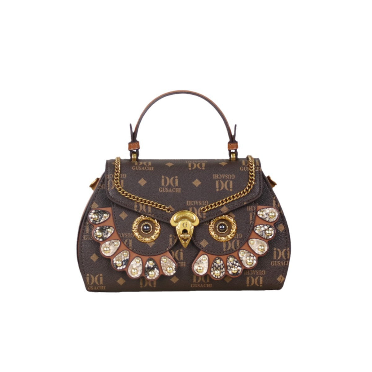 High-end Light Luxury 2025 New Fashion Women's Handbag Retro Unique Style Bag Heavy Craft Owl Bag