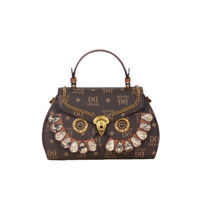 High-end Light Luxury 2025 New Fashion Women's Handbag Retro Unique Style Bag Heavy Craft Owl Bag