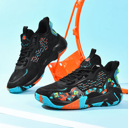 plus size 48 Fat Widened 47 sneaker Male 46 Junior Students Running Shoes Light MD Sole Practical Basketball Shoes