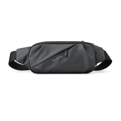 New Men's Multifunctional Waist Bag Water-repellent Casual Sports Chest Bag Outdoor Cycling Bag Fashionable Brand Crossbody Bag