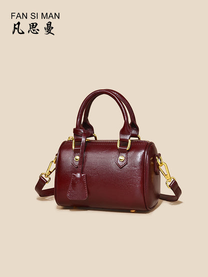 Vansiman Women's Bag Women's Spring and Summer Crossbody Bag Winter Bag High-End Handbag Small Pillow Bag Shoulder Bag Women