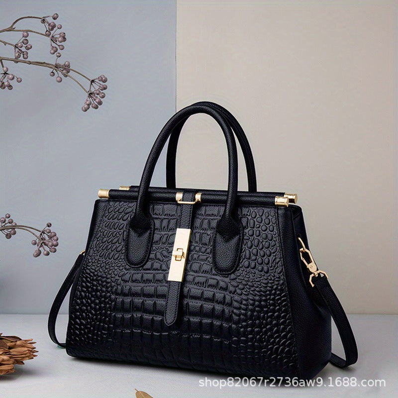 Cross-border All-match Women's Middle-aged Mother Tote Bag 2023 New Fashionable Handbag