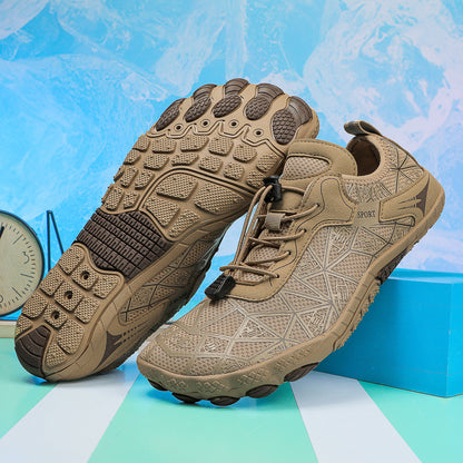 New Outdoor Sports Five-Finger Shoes Indoor Fitness Hiking Wading Mountaineering Beach River Tracing Shoes Non-Slip Quick-Drying Breathable