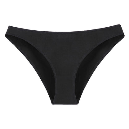 Women's Cotton Underwear Low Waist Japanese plus size Half Hip Comfortable Skin-Friendly Breathable Girl's Briefs Breathable Cotton Crotch