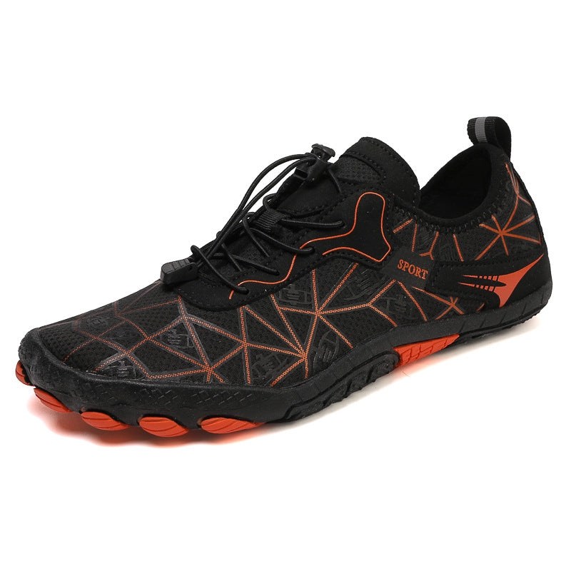 New Outdoor Sports Five-Finger Shoes Indoor Fitness Hiking Wading Mountaineering Beach River Tracing Shoes Non-Slip Quick-Drying Breathable