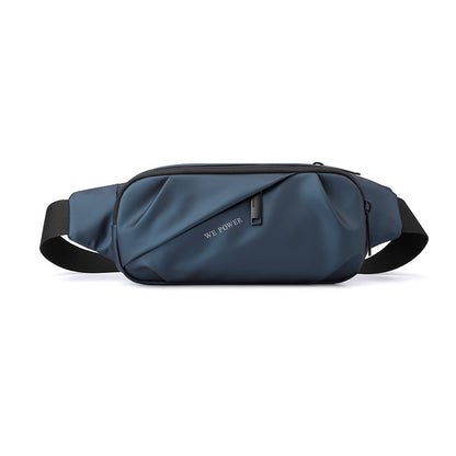 New Men's Multifunctional Waist Bag Water-repellent Casual Sports Chest Bag Outdoor Cycling Bag Fashionable Brand Crossbody Bag