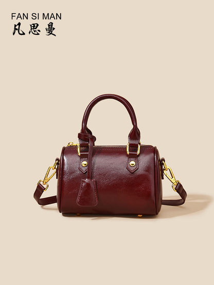 Vansiman Women's Bag Women's Spring and Summer Crossbody Bag Winter Bag High-End Handbag Small Pillow Bag Shoulder Bag Women
