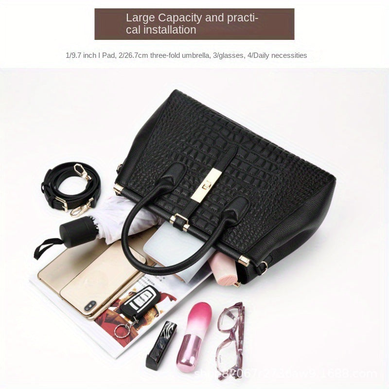Cross-border All-match Women's Middle-aged Mother Tote Bag 2023 New Fashionable Handbag