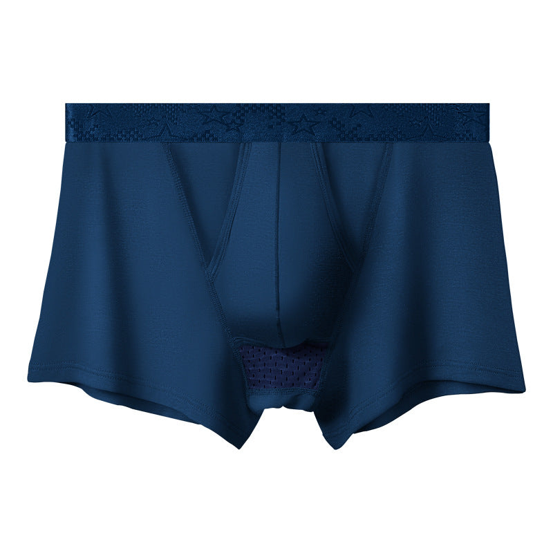 Bullet-type Separate Underwear Men's Summer Ice Silk Scrotum Pants Men's Boxer Pants Thin Comfortable Breathable Boxer Pants
