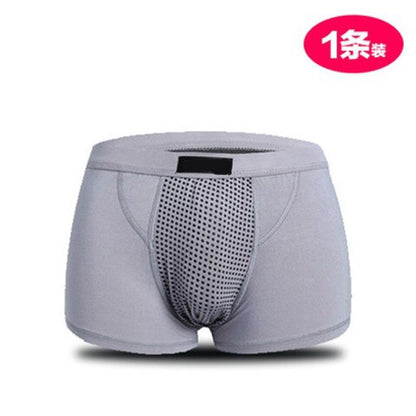 Source factory direct men's health British pants magnetic underwear men's boxer underwear shake voice fast hand live