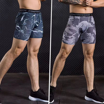 Sports Tight Shorts Men's Summer Quick-Dry Bottoming Basketball Sports Shorts Sports Track and Field Running Fitness Shorts