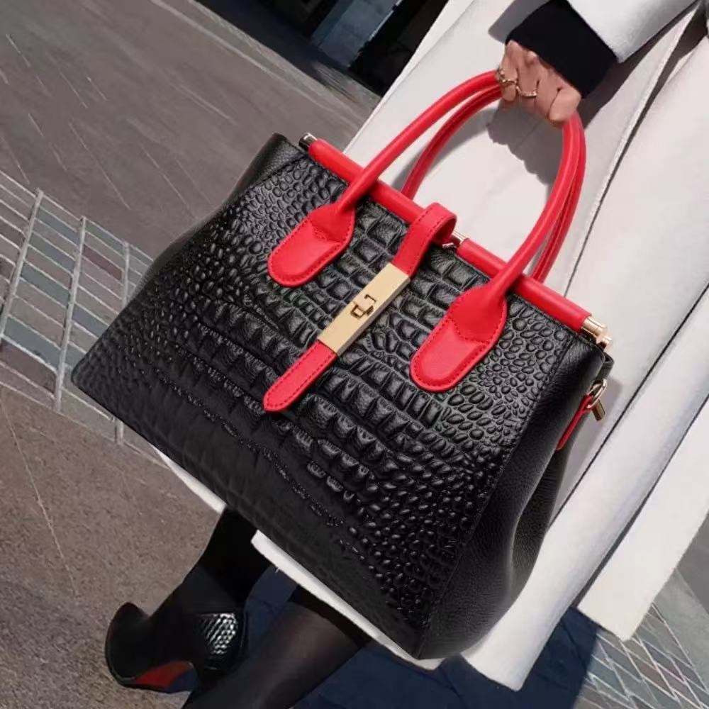 Cross-border All-match Women's Middle-aged Mother Tote Bag 2023 New Fashionable Handbag