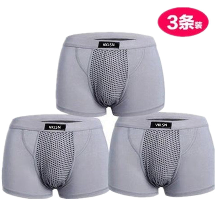 Source factory direct men's health British pants magnetic underwear men's boxer underwear shake voice fast hand live