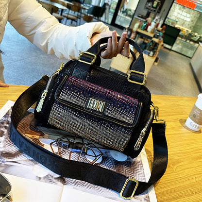 Popular Elegant Bag Women's 2025 New Fashion Handbag High-end Soft Leather Women's Crossbody Bag Pillow Bag Trendy