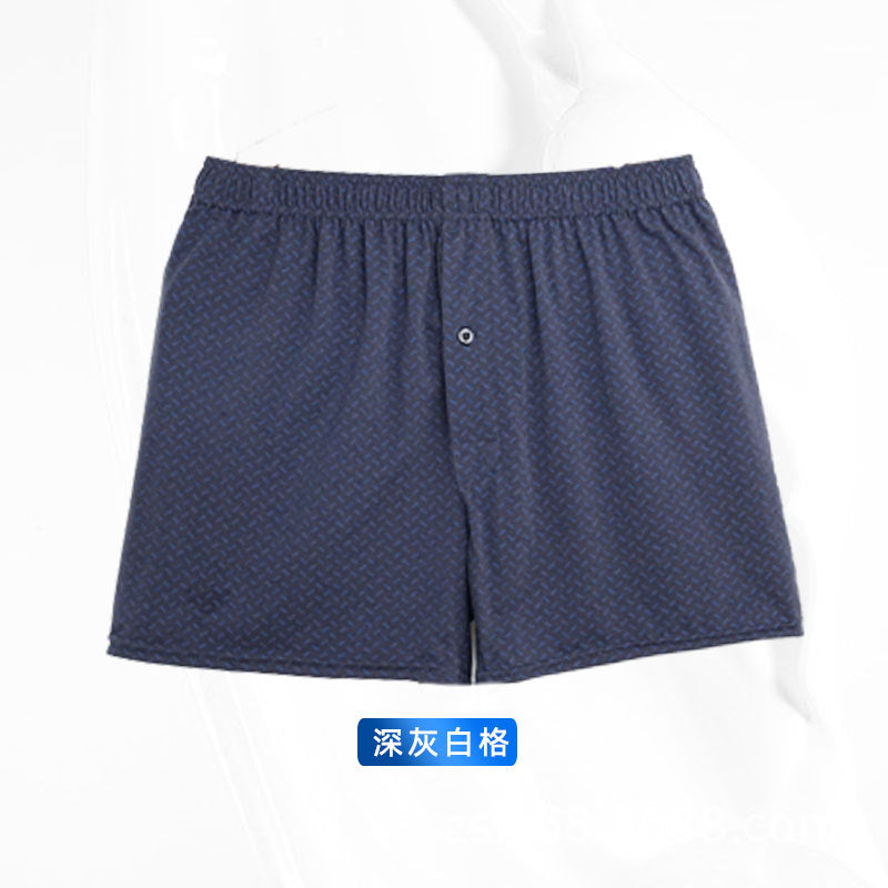 in stock Loose Arlo Pants Men's plus size Cotton Underwear Fashionable Printed Comfortable Breathable Home Boxers Knitted
