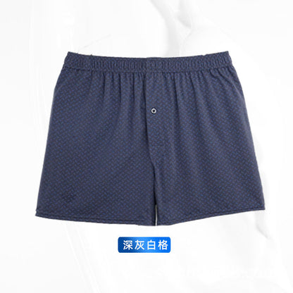 in stock Loose Arlo Pants Men's plus size Cotton Underwear Fashionable Printed Comfortable Breathable Home Boxers Knitted