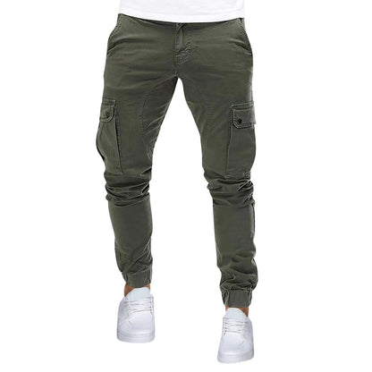Autumn new men's pants ebay men's overalls Amazon wish AliExpress new overalls men's manufacturers straight
