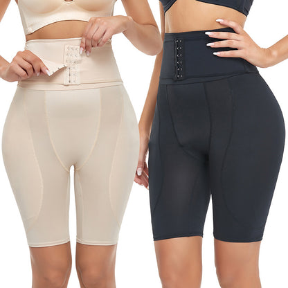 Cross-border High Waist Hip Lifting Pants Women's Full Hip Fake Hip Padded with Sponge Pad Fake Butt Body Bodycon Pants