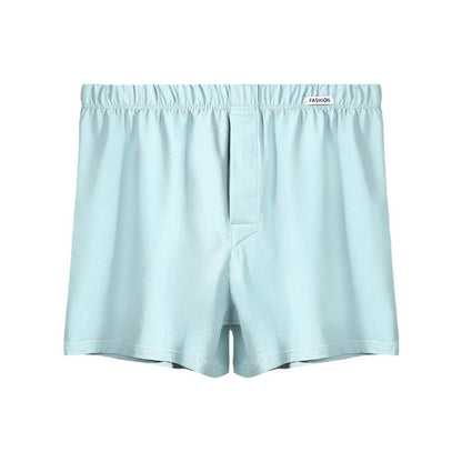 Men's Underwear Boxers Home Pajama Shorts Comfortable Cotton Four Corner Shorts Summer Loose Home Shorts Aro Pants
