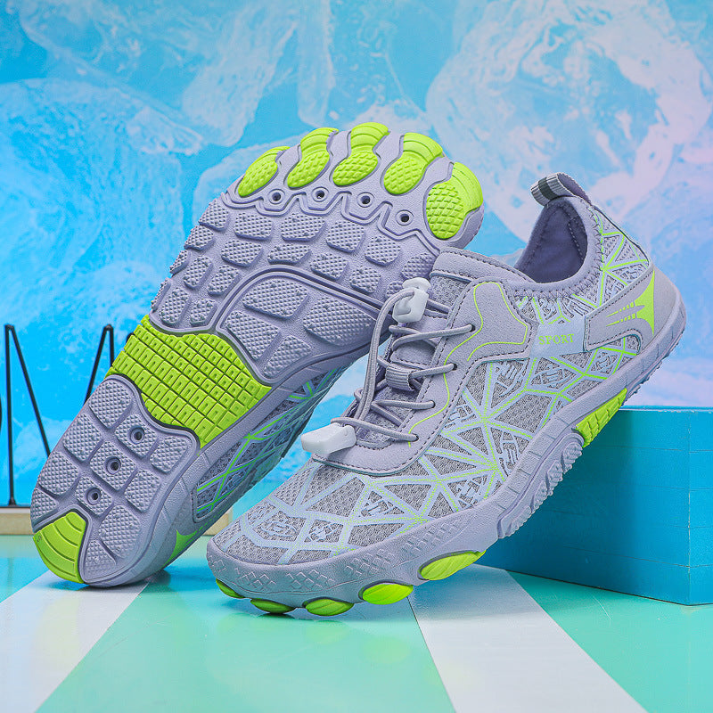 New Outdoor Sports Five-Finger Shoes Indoor Fitness Hiking Wading Mountaineering Beach River Tracing Shoes Non-Slip Quick-Drying Breathable
