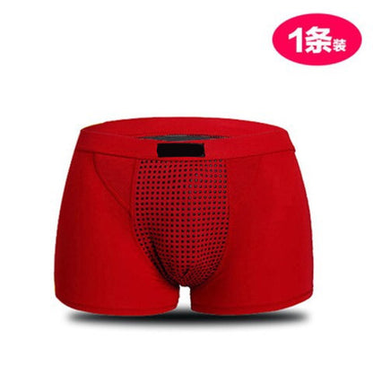 Source factory direct men's health British pants magnetic underwear men's boxer underwear shake voice fast hand live