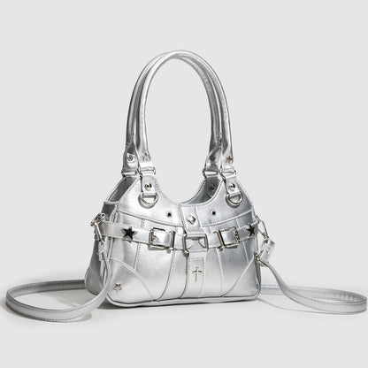 Internet Celebrity Style Dumpling Bag, Versatile Shoulder and Crossbody Women's Bag for Commuting, 2026 Spring New Women's Underarm Bag