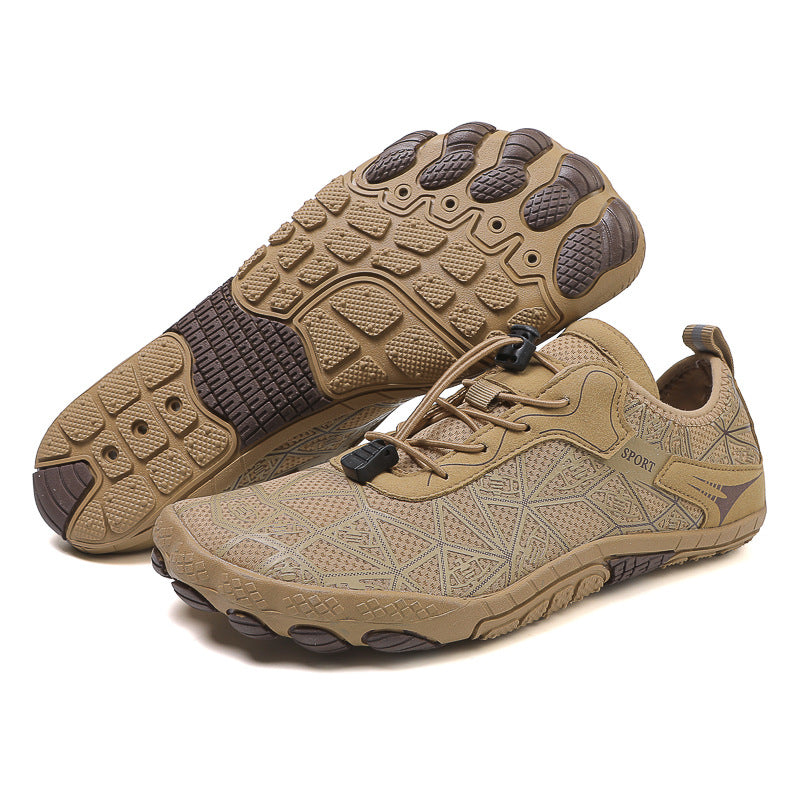 New Outdoor Sports Five-Finger Shoes Indoor Fitness Hiking Wading Mountaineering Beach River Tracing Shoes Non-Slip Quick-Drying Breathable