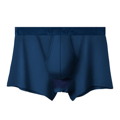 Bullet-type Separate Underwear Men's Summer Ice Silk Scrotum Pants Men's Boxer Pants Thin Comfortable Breathable Boxer Pants