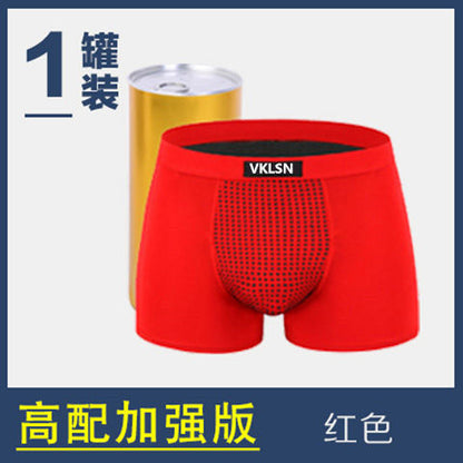 Source factory direct men's health British pants magnetic underwear men's boxer underwear shake voice fast hand live