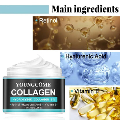 YOUNGCOME Men's Retinol Collagen Smooth Wrinkles Day & Night Retinol Moisturizer Facial Cream Moisturizing Cream Skin Repair