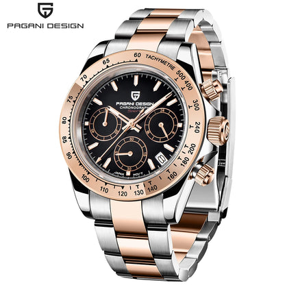 PAGANI DESIGN 2026 New Chronograph Men's Watches Top Brand Luxury Mens Quartz Wrist Watch Men Luminous Waterproof Watch Men
