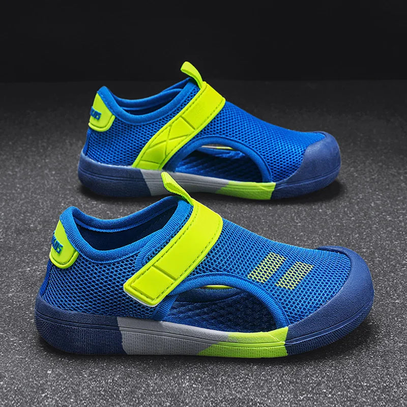 Toddler Baby Summer Shoes Breathable Anti-Slip Walking Sneakers for Kids Boys Casual Walking Shoes Size 23-36