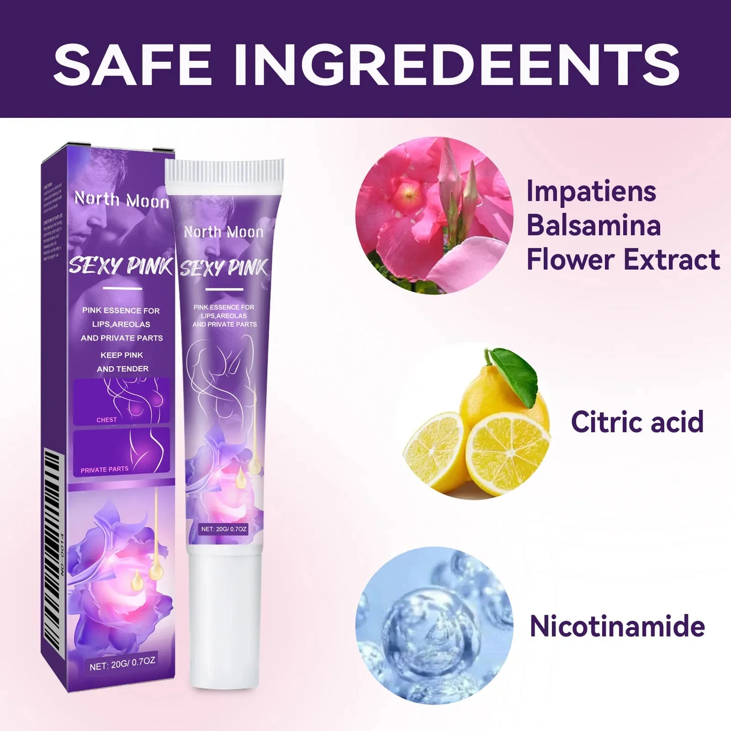 Nicotinamide Brightening Cream For Dark Skin Effective Lighten Thigh Inner Bleach Remove Melanin Private Parts Brighten Cream
