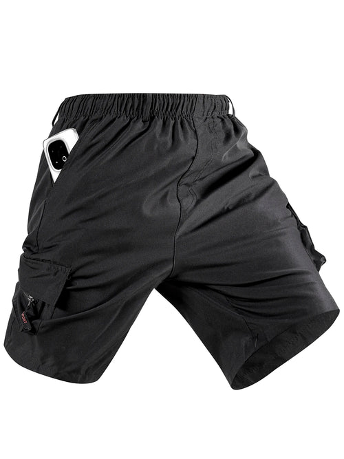 Men's Camouflage Cargo Shorts Tactical Casual Loose Work Tooling