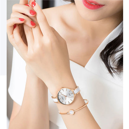 NIBOSI Fashion Women Watches Top Brand Luxury Ceramic Strap Rose Gold Watch Waterproof Ladies Quartz Wristwatch Relogio Feminino