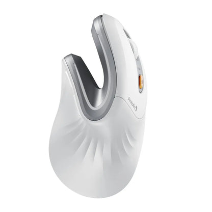 ProtoArc Ergonomic Mouse EM11 NL BT Rechargeable Wireless Vertical Mouse 2.4GHz Optical Mice for Windows, Mac OS