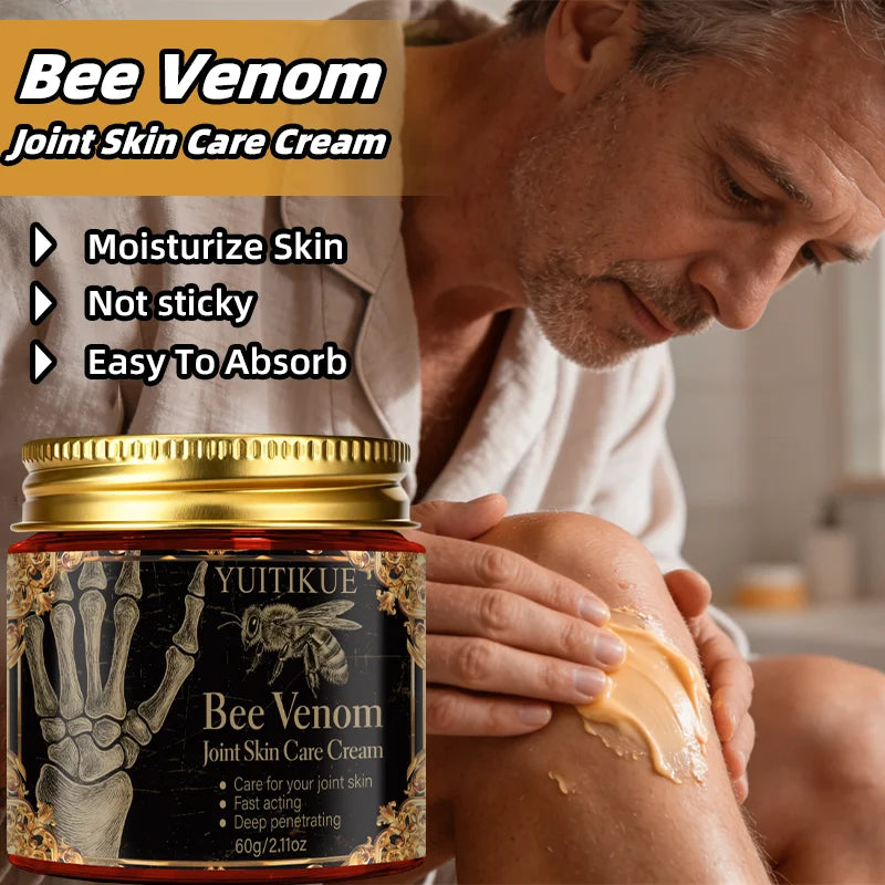Bee venom joint skin care cream, cares for your joint skin with