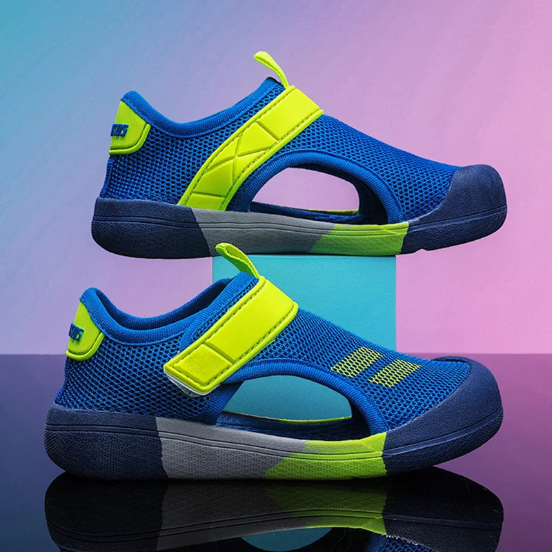 Toddler Baby Summer Shoes Breathable Anti-Slip Walking Sneakers for Kids Boys Casual Walking Shoes Size 23-36