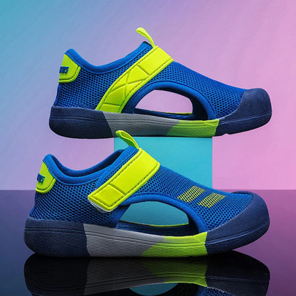 Toddler Baby Summer Shoes Breathable Anti-Slip Walking Sneakers for Kids Boys Casual Walking Shoes Size 23-36