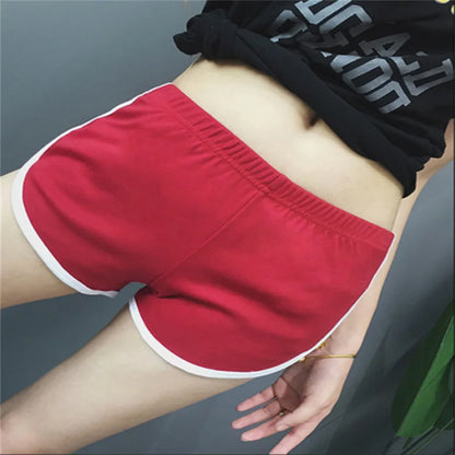 Sports Shorts Women Summer 2024 New Candy Color Anti Emptied Skinny