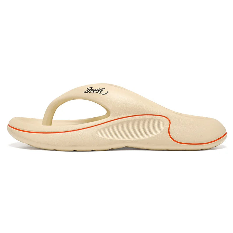 Men's Flip Flops Platform Slippers Soft Sole EVA Slippers for Men Outdoor Casual Beach Shoes Home Non-slip Men Slippers Chanclas