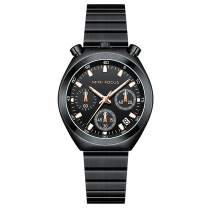 MINIFOCUS Fashion Little Monster Womens Watch Multifunctional Panda Watch Steel Band Chronograph Women Bracelet Quartz Watches
