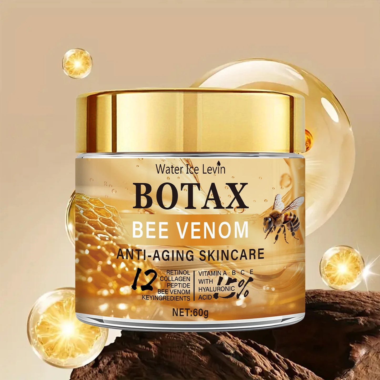 "Botax" Bee Venom Cream - Deep Wrinkle Treatment, Skin Rejuvenation &