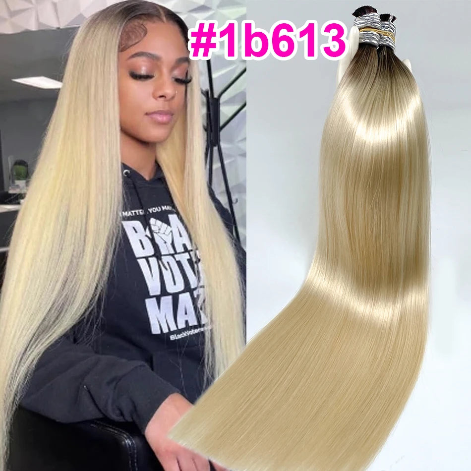 Human Hair Bulk No Weft Vietnamese Hair Virgin Remy Straight Hair Bulk 12-30inch 100g 100%  99j Real Natural Hair Extension Grey