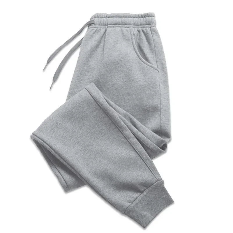 For Men Autumn and Winter Casual Jogging Pants Fleece Sweatpants for Soft and Comfortable Workout