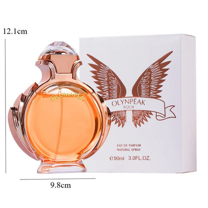 90ml Luxury Brand Fresh Light Scent Eau De Parfum Femme Spray Oriental Floral Fruity Chypre Notes Long Lasting Women's Perfume