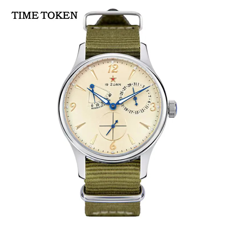 1963 Automatic Watches 40mm Man Watch Pilot Watch of Men Seagull ST1780 Movement Mechanical Waterproof Wristwatch reloj hombre