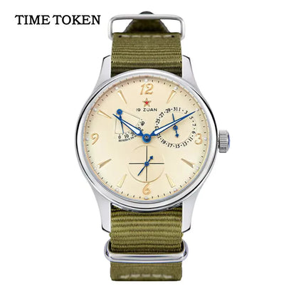 1963 Automatic Watches 40mm Man Watch Pilot Watch of Men Seagull ST1780 Movement Mechanical Waterproof Wristwatch reloj hombre